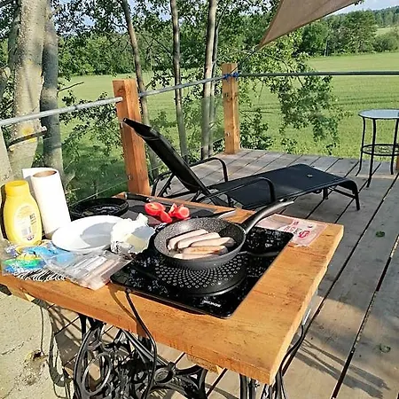 Prázdninový areál Zelený Ostroff Treehouse