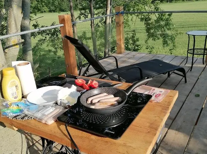 Parque de vacaciones Zeleny Ostroff Treehouse Jirikov (Usti nad Labem)